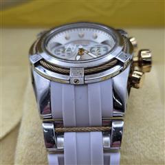 Invicta 15279 Reserve Bolt Lady 40mm MOP Dial Swiss Made Chronograph Watch 200M